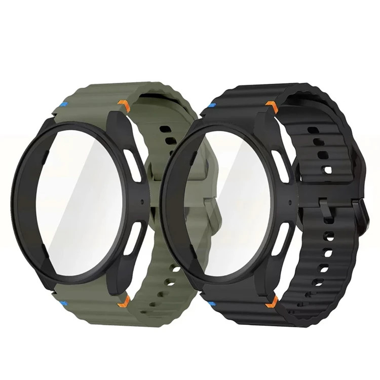 قیمت و خرید ست بند سیلیکونی + کاور و گلس سامسونگ واچ 5 سایز 40 میلی متری Galaxy Watch 5 40mm | از دیجی اکسس