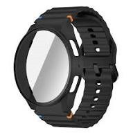 ست بند سیلیکونی + کاور و گلس سامسونگ گلکسی واچ 6 کلاسیک 47 میلی متری Galaxy Watch 6 Classic 47mm | محافظت کامل با استایل متنوع