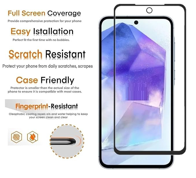 قیمت و خرید حافظ صفحه نمایش حریم شخصی مدل PRV AKU مناسب برای گوشی موبایل شیائومی Redmi 13C 4G / Samsung Galaxy A05s / A05 / A06 از دیجی اکسس