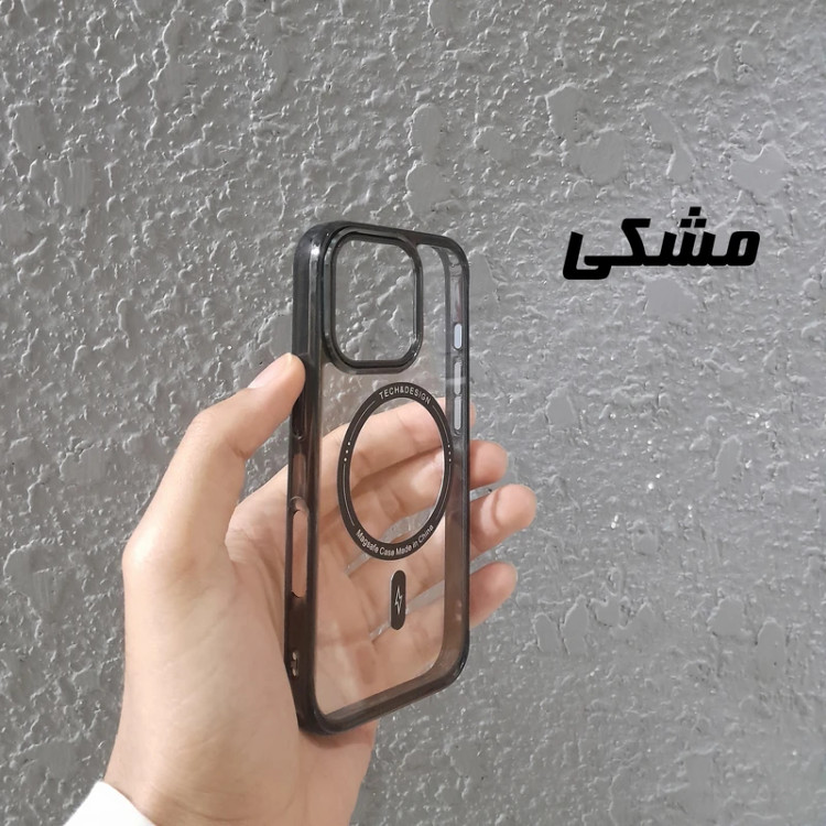 خرید کاور مدل Magsafe BRD RngFl مناسب برای گوشی موبایل اپل iPhone 16 Pro به همراه محافظ لنز دوربین و محافظ صفحه نمایش