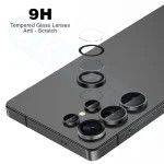محافظ پشت گوشی مدل Back-Ring مناسب برای گوشی موبایل سامسونگ Galaxy S24 Ultra 5G به همراه محافظ لنز