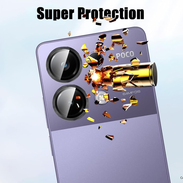 قیمت و خرید محافظ لنز دوربین مدل رینگی مناسب برای گوشی موبایل شیائومی POCO M6 PRO 4G از دیجی اکسس