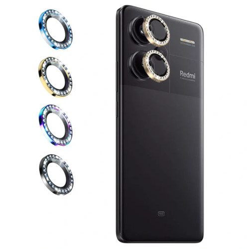 قیمت و خرید محافظ لنز دوربین مدل رینگی نگینی مناسب برای گوشی موبایل شیائومی POCO M6 PRO 4G از دیجی اکسس