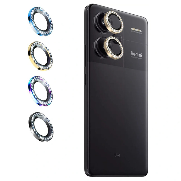 قیمت و خرید محافظ لنز دوربین مدل رینگی نگینی مناسب برای گوشی موبایل شیائومی POCO M6 PRO 4G از دیجی اکسس