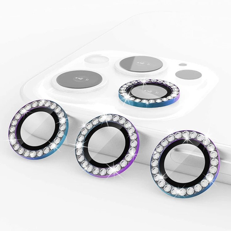 قیمت و خرید محافظ لنز دوربین مدل نگین دار مناسب برای گوشی موبایل اپل Iphone 15 Pro / 15 Promax از دیجی اکسس