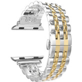 قیمت و خرید بند استیل / فلزی مناسب برای ساعت هوشمند مدل 7Bead SLV 2C مناسب برای اپل واچ 38 mm سری 3 از دیجی اکسس