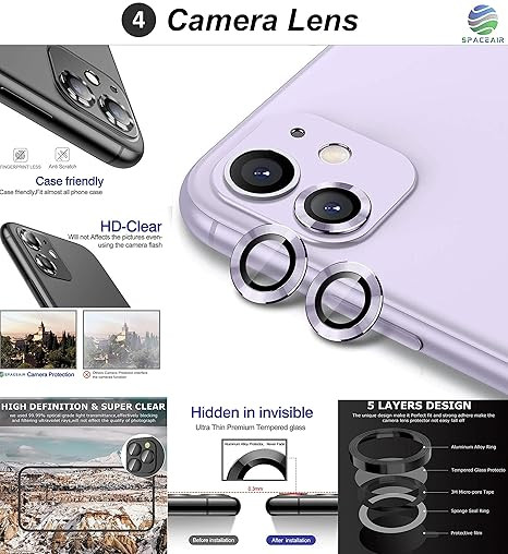 قیمت و خرید محافظ لنز دوربین رینگی مدل مناسب برای گوشی موبایل اپل iphone 14 Plus/iPhone 14 از دیجی اکسس