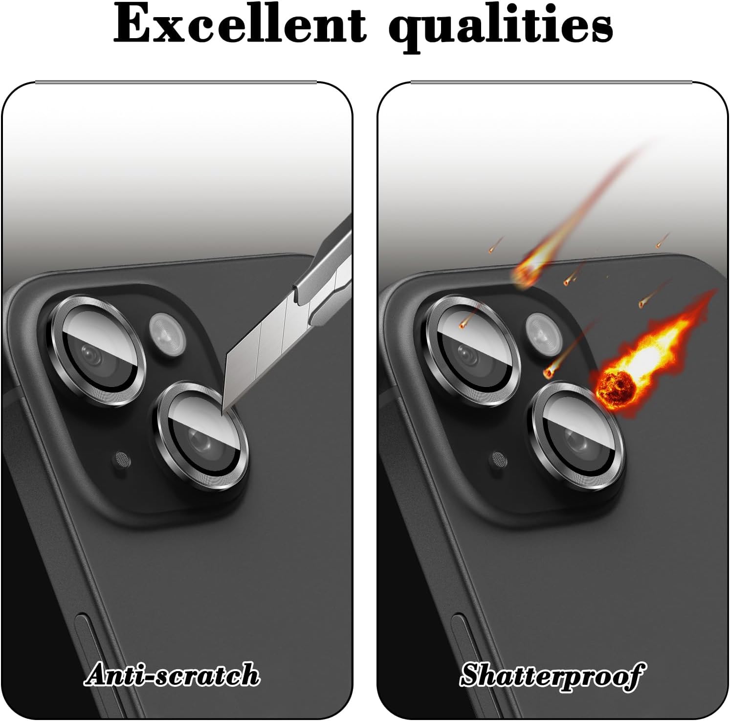 قیمت و خرید محافظ لنز دوربین رینگی مدل مناسب برای گوشی موبایل اپل Lens Protector for iphone 14 Plus از دیجی اکسس