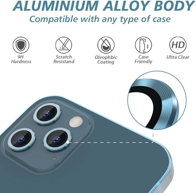 قیمت و خرید محافظ لنز دوربین رینگی مدل مناسب برای گوشی موبایل اپل lens protector for iPhone 15 Pro/15 Pro max از دیجی اکسس