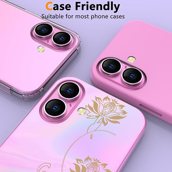 قیمت و خرید محافظ لنز دوربین رینگی مدل مناسب برای گوشی موبایل اپل Lens Protector for iphone 16/16 Plus از دیجی اکسس