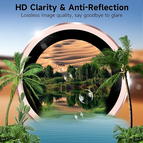 قیمت و خرید محافظ لنز دوربین رینگی مدل مناسب برای گوشی موبایل اپل Lens Protector for iphone 16/16 Plus از دیجی اکسس