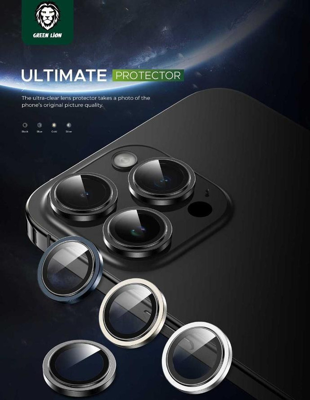 قیمت و خرید محافظ لنز دوربین رینگی مدل مناسب برای گوشی موبایل اپل lens protector for iPhone 16 Pro/16 Pro max کپی از دیجی اکسس