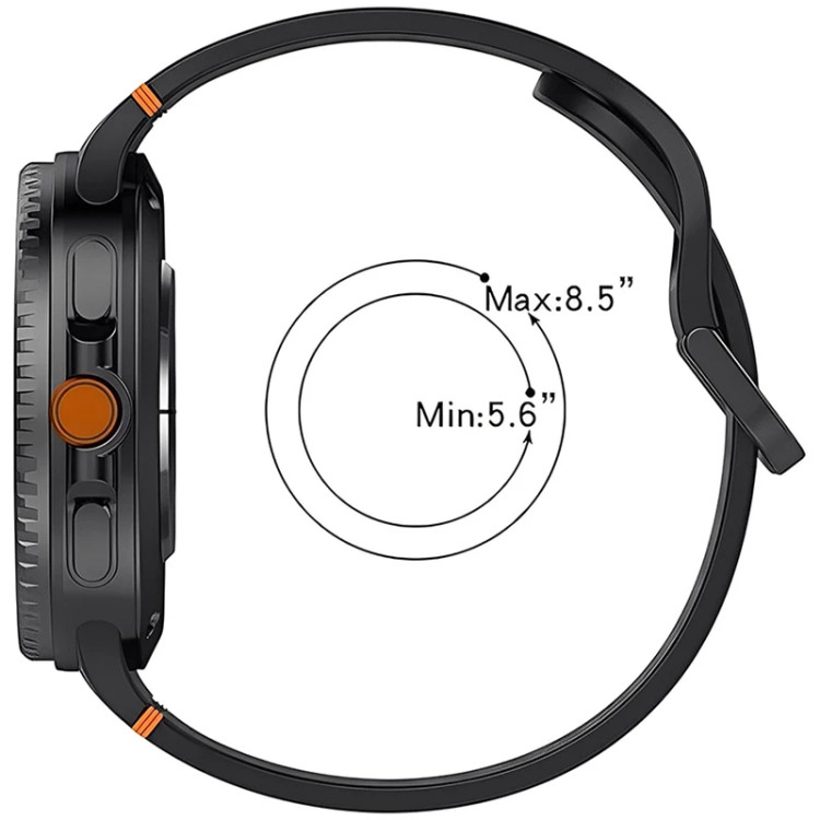 قیمت و خرید بند مدل silicon tipمناسب ساعت سامسونگ گلکسی واچ Galaxy Watch 8 Classic 46mm از دیجی اکسس