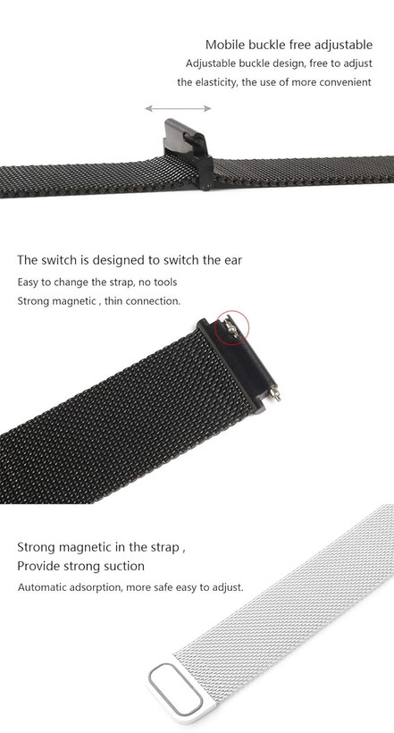 قیمت و خرید بند حصیری استیل مناسب ساعت هوشمند سامسونگ گلکسی واچ 8 / Galaxy Watch 8 40mm از دیجی اکسس