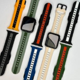 قیمت و خرید بند سیلیکون پاک کنی خط دار اصل مدل Sic مناسب برای اپل واچ apphe wache سایزبندی و رنگ بندی کامل از دیجی اکسس