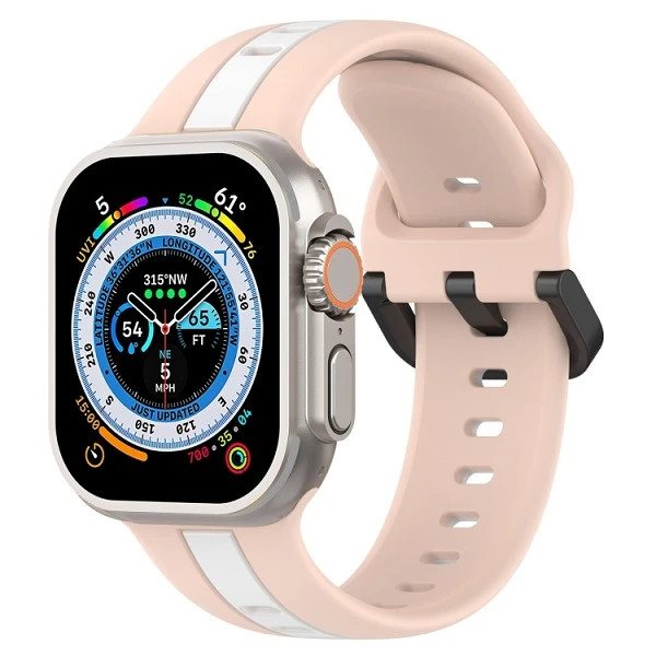 قیمت و خرید بند سیلیکون پاک کنی خط دار اصل مدل Sic مناسب برای اپل واچ apphe wache سایزبندی و رنگ بندی کامل از دیجی اکسس