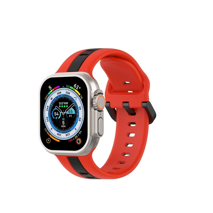 قیمت و خرید بند سیلیکون پاک کنی خط دار اصل مدل Sic مناسب برای اپل واچ apphe wache سایزبندی و رنگ بندی کامل از دیجی اکسس