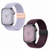 خرید بند کنفی بافت سولو با قفل مگنتی اپل واچ سری 9 سایز بندی کامل در 50 رنگ متنوع با کیفیت بالا از دیجی اکسس