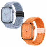 خرید بند کنفی بافت سولو با قفل مگنتی اپل واچ سری 9 سایز بندی کامل در 50 رنگ متنوع با کیفیت بالا از دیجی اکسس