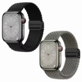 خرید بند کنفی بافت سولو با قفل مگنتی اپل واچ سری 9 سایز بندی کامل در 50 رنگ متنوع با کیفیت بالا از دیجی اکسس