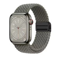 خرید بند کنفی بافت سولو با قفل مگنتی اپل واچ سری 9 سایز بندی کامل در 50 رنگ متنوع با کیفیت بالا از دیجی اکسس