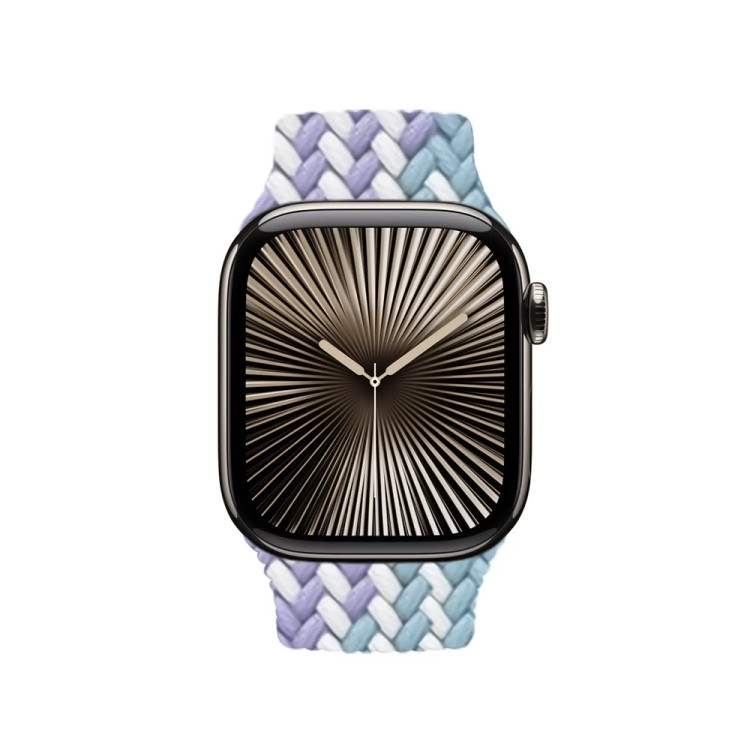 خرید بند کنفی بافت سولو با قفل مگنتی اپل واچ سری 9 سایز بندی کامل در 50 رنگ متنوع با کیفیت بالا از دیجی اکسس