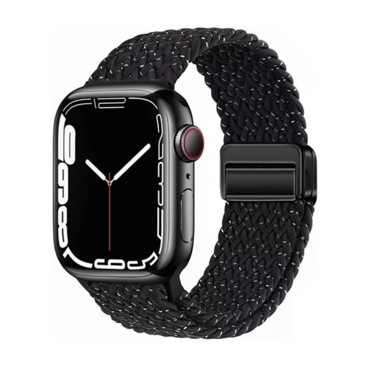خرید بند کنفی بافت سولو با قفل مگنتی اپل واچ سری سایز بندی کامل در 50 رنگ متنوع با کیفیت بالا از دیجی اکسس
