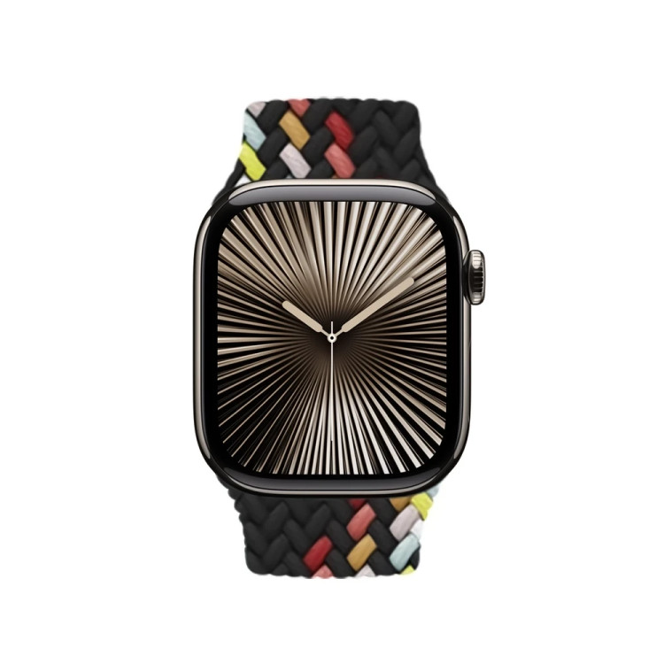 خرید بند کنفی بافت سولو با قفل مگنتی اپل واچ سری سایز بندی کامل در 50 رنگ متنوع با کیفیت بالا از دیجی اکسس