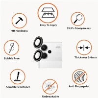 قیمت و خرید محافظ لنز دوربین مدل رینگی نگین دار مناسب برای گوشی موبایل شیائومی Redmi Note 13 Pro Plus از دیجی اکسس