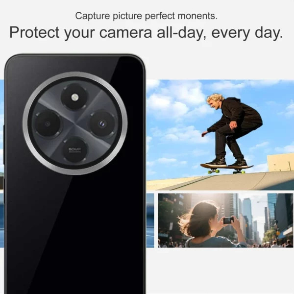 قیمت و خرید محافظ لنز دوربین رینگی مدل RNG مناسب برای گوشی موبایل شیائومی Redmi 14C 4G از بندچی