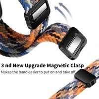 خرید بند کنفی بافتخرید بند واچ من مدل Braided Magnetic مناسب برای ساعت هوشمند میبرو Lite 2 / X1 / A1 / A2/ C3 / T2 / Lite 3 Pro از دیجی اکسسسولو با قفل مگنتی اپل واچ سری سایز بندی کامل در 50 رنگ متنوع با کیفیت بالا از دیجی اکسس