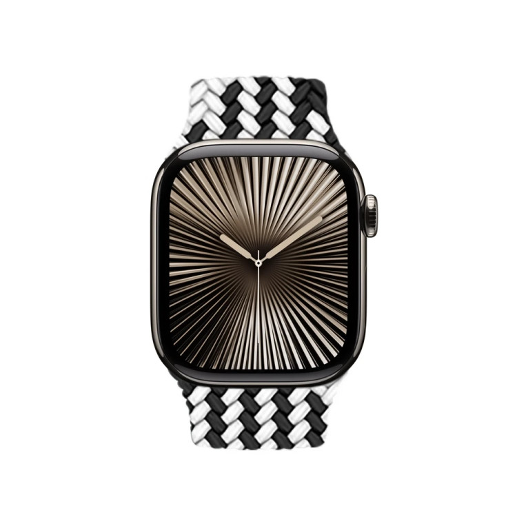 خرید بند کنفی بافت سولو با قفل مگنتی اپل واچ سری 9 سایز بندی کامل در 50 رنگ متنوع با کیفیت بالا از دیجی اکسس