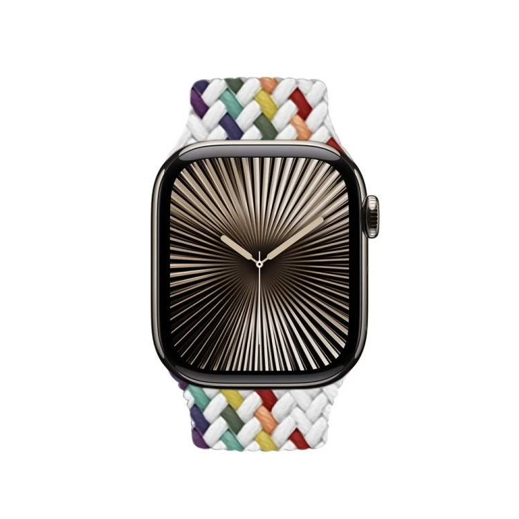 خرید بند کنفی بافت سولو با قفل مگنتی اپل واچ سری 9 سایز بندی کامل در 50 رنگ متنوع با کیفیت بالا از دیجی اکسس