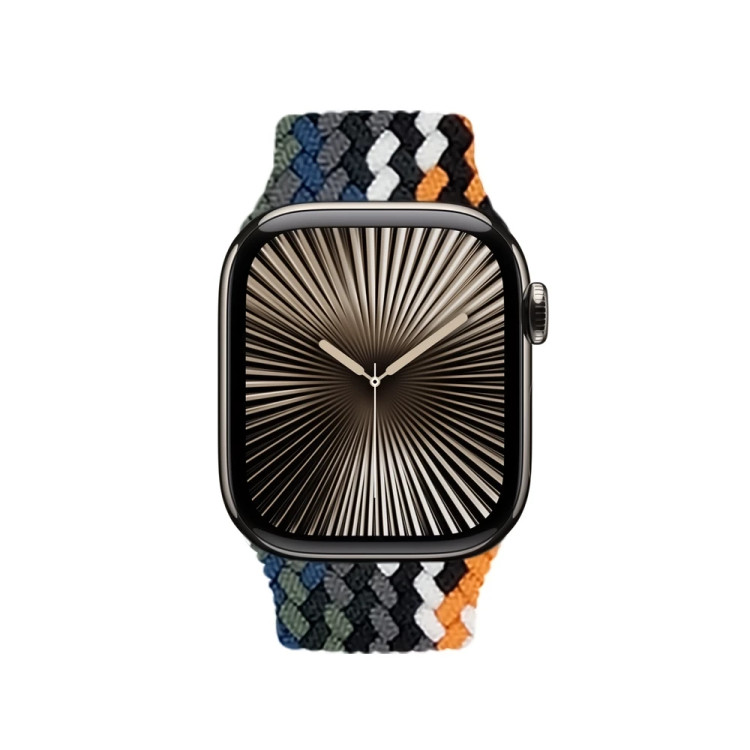 خرید بند کنفی بافت سولو با قفل مگنتی اپل واچ سری 9 سایز بندی کامل در 50 رنگ متنوع با کیفیت بالا از دیجی اکسس
