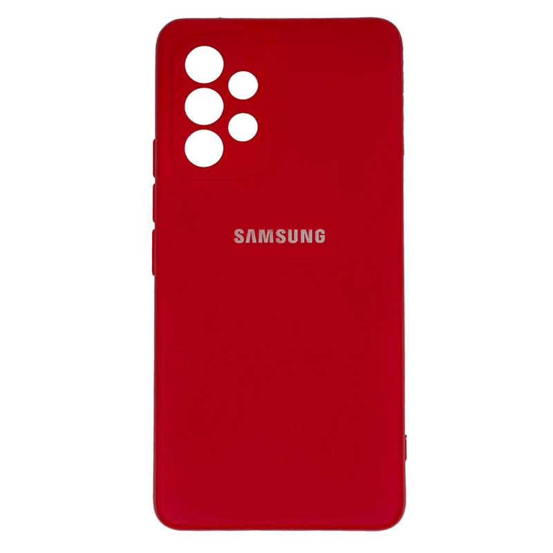 کاور/قاب سیلیکونی مدل Silicone مناسب برای گوشی موبایل سامسونگ CASE Galaxy A52