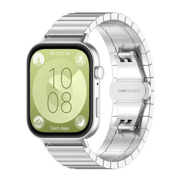 قیمت و خرید بند استیل مدل 1Bead مناسب برای ساعت هوشمند هوآوی بند استیل مدل 1Bead مناسب برای ساعت هوشمند هوآوی Fit 3 30mm با قفل پروانه ای با قفل پروانه ای از دیجی اکسس