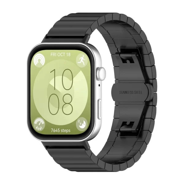 قیمت و خرید بند استیل مدل 1Bead مناسب برای ساعت هوشمند هوآوی بند استیل مدل 1Bead مناسب برای ساعت هوشمند هوآوی Fit 3 30mm با قفل پروانه ای با قفل پروانه ای از دیجی اکسس