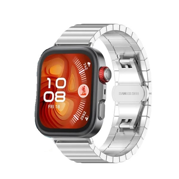 قیمت و خرید بند استیل ضد زنگ با قفل پروانه ایمدل 1Bead مناسب برای ساعت هوشمند هوآوی Fit 3/4/4 Pro 30mm از دیجی اکسس