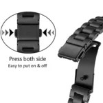 قیمت و خرید بند استیل مدل 3Bead مناسب برای مچ بند هوشمند شیائومی Mi Band 8/9 ازدیجی اکسس