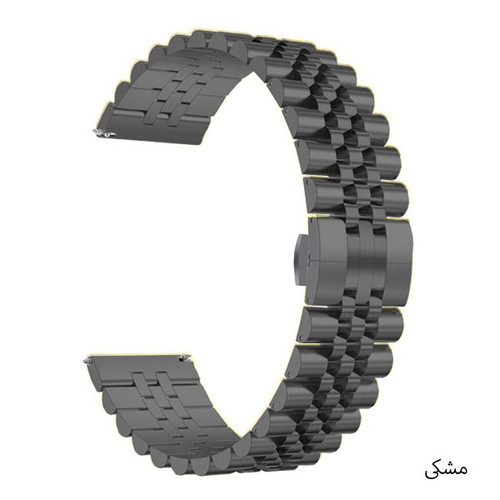 بند استیل مدل 5Bead AK مناسب برای ساعت هوشمند آمزفیت Anazfit pop 2 از دیجی اکسس