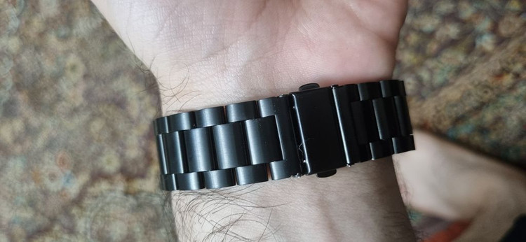 قیمت و خرید بند استیل مدل 3Bead AK مناسب برای ساعت هوشمند آمیزفیت Anazfit bip U pro از دیجی اکسس