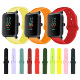 خرید بند سیلیکونی پاک کنی ساعت آمازفیت Amazfit gtr miniمدل دکمهای از دیجی اکسس