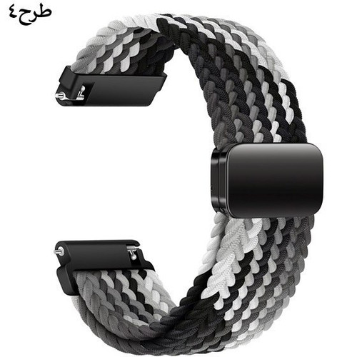 قیمت خرید بند بافت سولو با قفل مگنتی قوی مناسب ساعت هوشمند آمازفیت Amazfit bip U proدر 40 رنگ از دیجی اکسس