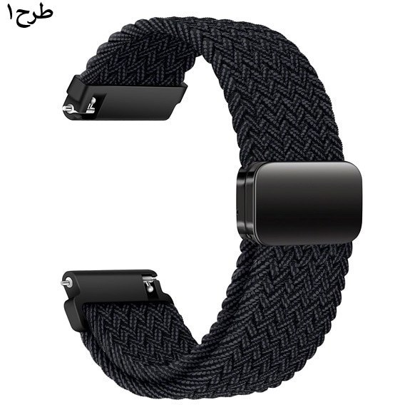 قیمت خرید بند بافت سولو با قفل مگنتی قوی مناسب ساعت هوشمند آمازفیت Amazfit gtr در 40 رنگ از دیجی اکسس