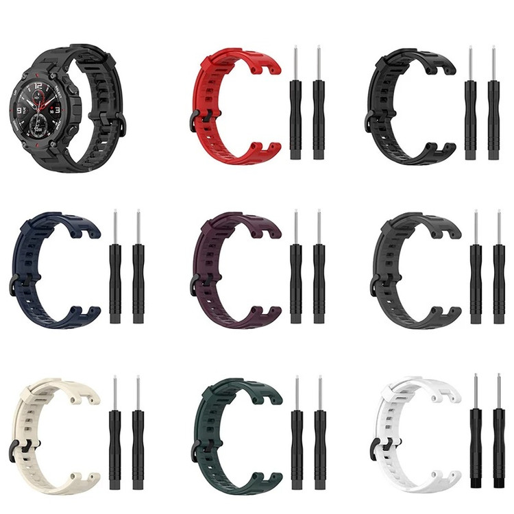 قیمت و خرید بند سیلیکونی ساعت هوشمند تیریکس Amazfit T‑Rex 3 | نرم، مقاوم و مناسب فعالیتهای ورزشی از دیجی اکسس