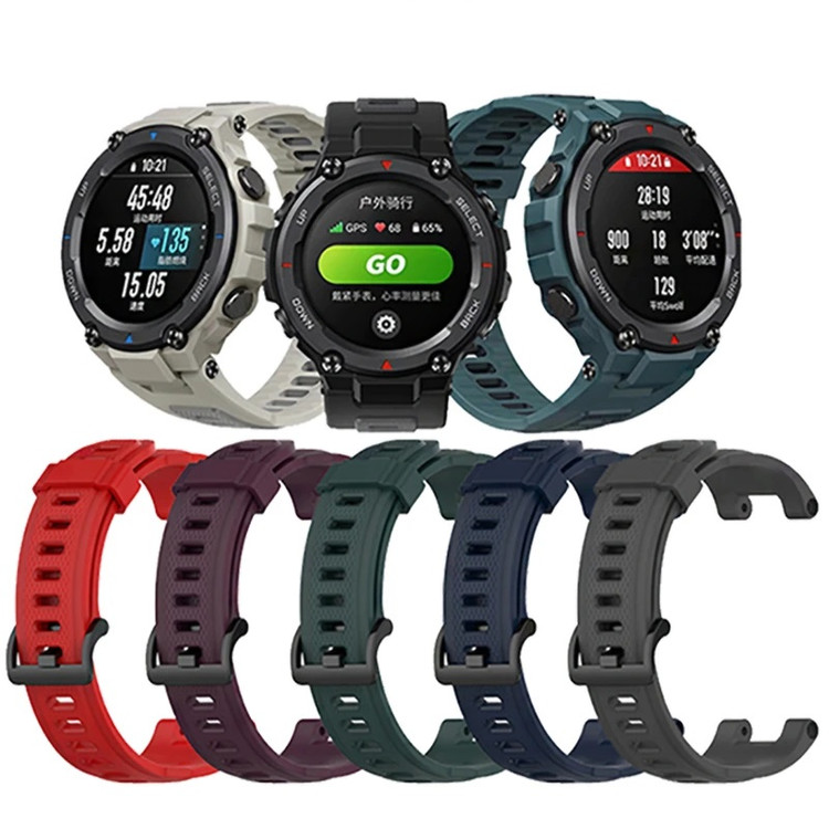 قیمت و خرید بند سیلیکونی ساعت هوشمند تیریکس Amazfit T‑Rex 3 | نرم، مقاوم و مناسب فعالیتهای ورزشی از دیجی اکسس