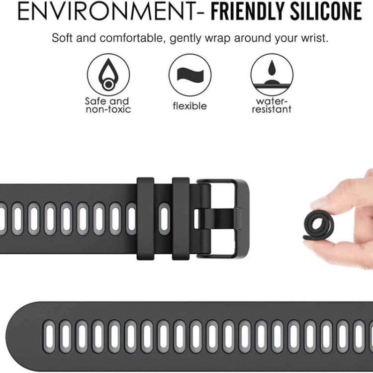 قیمت و خرید بند سیلیکونی دورنگ ساعت هوشمند هپی تاچ HAPPY TOUCH K59 PRO / K56 PRO ULTRA از دیجی اکسس