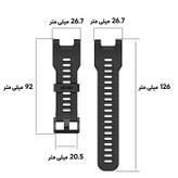 قیمت و خرید بند سیلیکونی ساعت هوشمند امیزفیت تی رکس سه Amazfit Trex 3 به همراه ابزار تعویض بند از دیجی اکسس