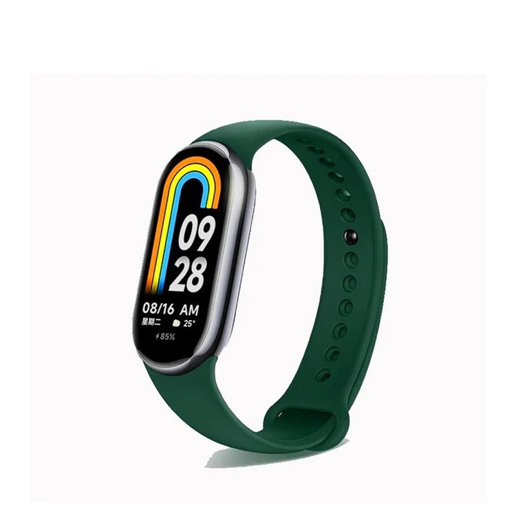 خرید بند سیلیکونی مدل Sic مناسب برای ساعت هوشمند شیائومی می بند Mi Band 8 با قفل پین بند از بندچی