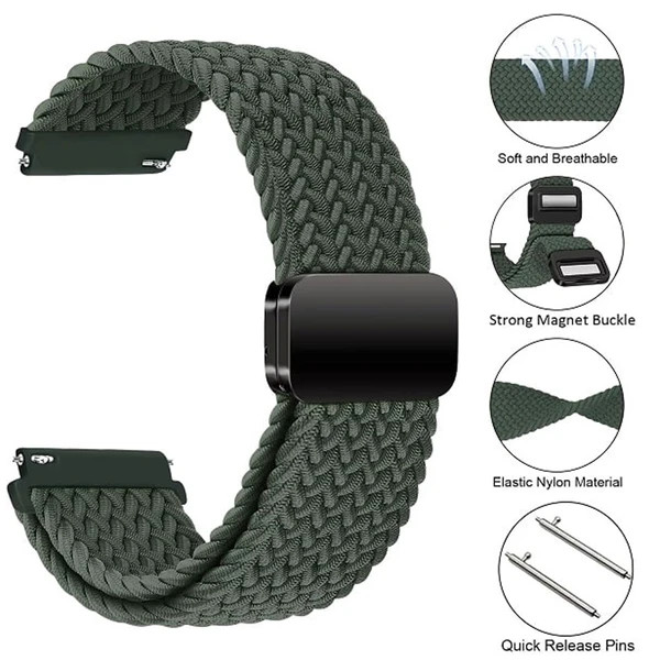 خرید بندبافت سولو ساعت هوشمند شیائومی ردمی واچ Redmi Watch 4 با قفل مگنتی از دیجی اکسس